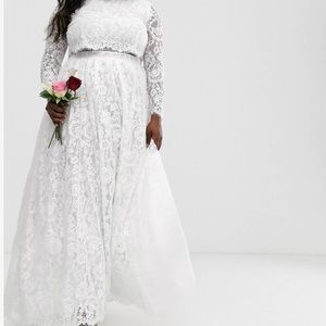 asos bridal curve